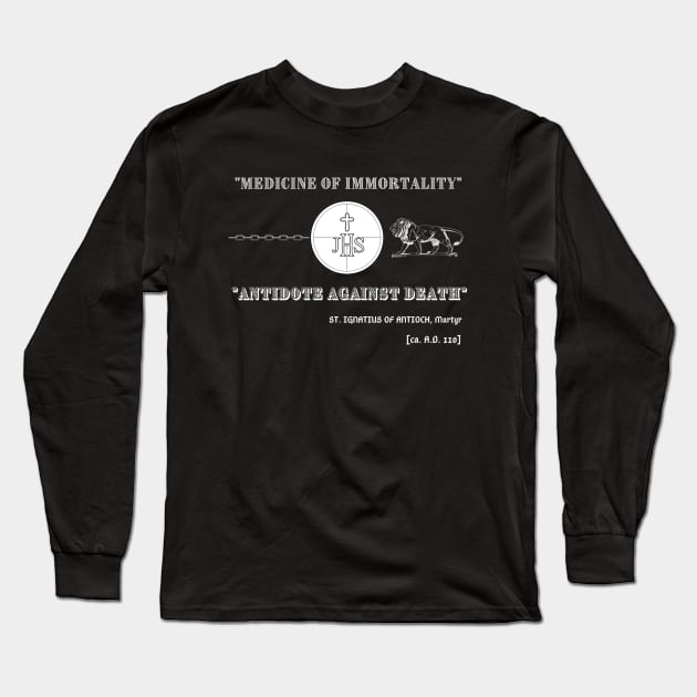 Medicine Of Immortality Long Sleeve T-Shirt by stadia-60-west